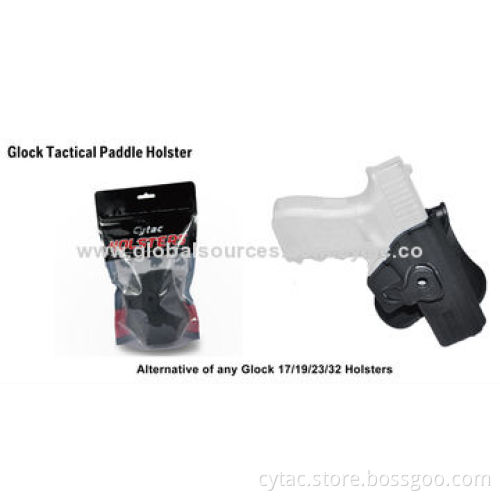 Holster for gen 1/2/3 and gen 4 Glock pistol, compatible with Glock 17/19/23/32